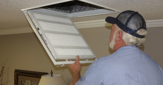 changing HVAC filter